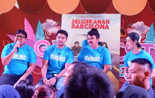 Film Roman-Komedi Belok Kanan Barcelona, Tayang Perdana Di XXI Jogja City Mall, Kamis, 20 September 2018