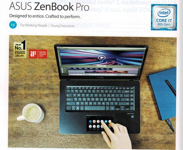 30 Tahun Anniversary, Memperkenalkan ASUSPRO, Lini Laptop Bisnis ASUS