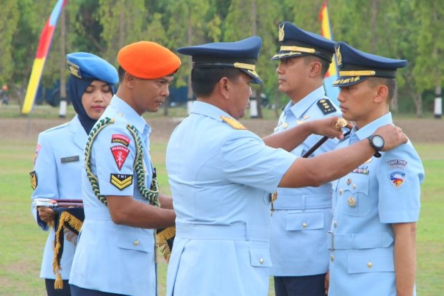 Sertijab Komandan Skadik 102 Wingdik Terbang Lanud Adisutjipto Yogyakarta