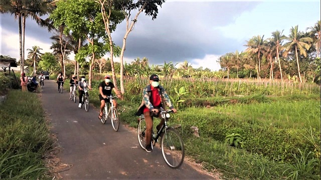 Wisata Sepeda Touring Keliling Desa Bersama Hotel Griya Persada Kaliurang Yogyakarta