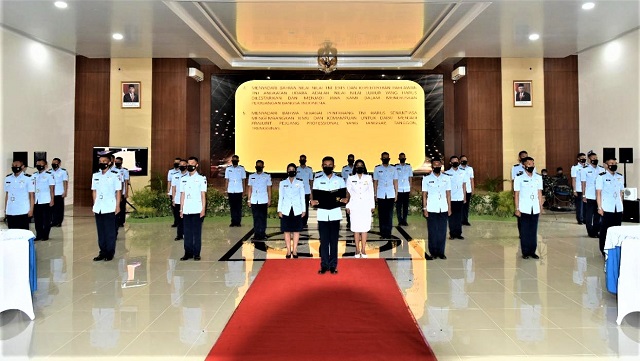 Pengantar Tugas Alumni Siswa Sekbang Angkatan ke-98 Terpadu Iringi Wing Day
