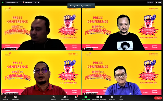 Borneo Goes to Prambanan Jazz Virtual Festival 2021