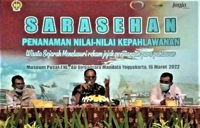 Dinas Sosial Daerah Istimewa Yogyakarta Gelar Sarasehan Perjuangan Pahlawan Kemerdekaan di Muspusdirla