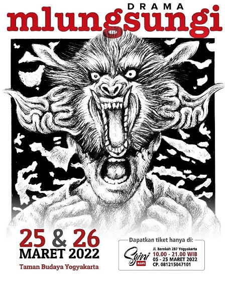 Teater Reriungan Gelar Drama Mlungsungi, Di Taman Budaya Yogyakarta, 25-26 Maret 2022