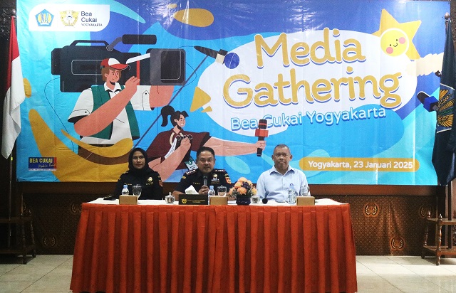 Kantor BEA CUKAI Yogyakarta Galang Sinergitas Dengan Media