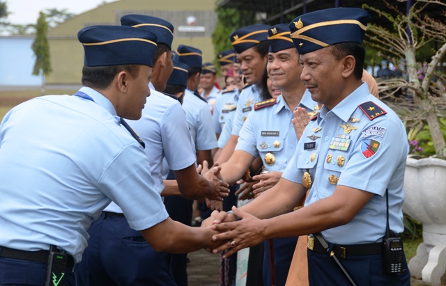 Apel Khusus Hari Pertama Usai Cuti Bersama Lebaran dan Syawalan Di Lingkup Lanud Adisutjipto