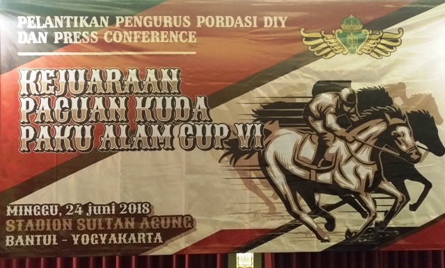 Lomba Pacuan Kuda Tingkat Nasional Paku Alam Cup Ke-6, 2018, Di Lapangan Sultan Agung Bantul, Yogyakarta