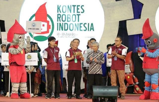 Pembukaan Kontes Robot Indonesia 2018: Karakter Harus Iringi Kemajuan Teknologi