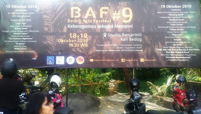 Bedog Arts Festival Ke-9, 18-19 Oktober 2018 Di Desa Banyuraden, Sleman, Yogyakarta