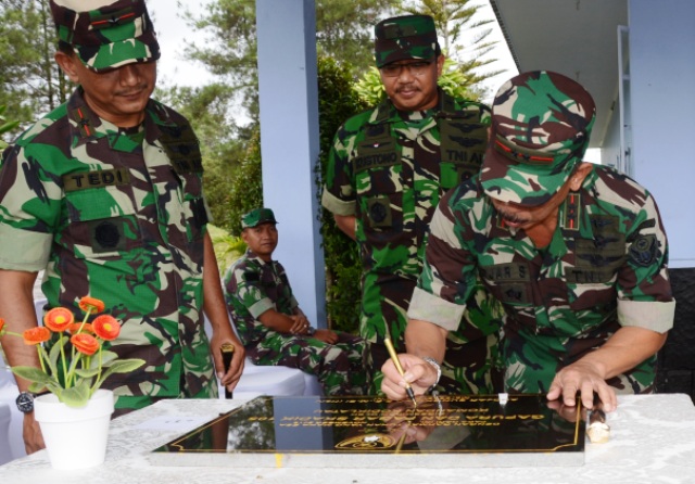 Komandan Kodiklat AU Resmikan Fasilitas Baru Ksatrian Wara Kaliurang Yogyakarta