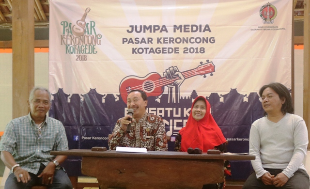 Ros Sutikno, Sekretaris DisPar DIY, Menilai, Pasar Keroncong Kotagede Merajut Budaya Kebersamaan