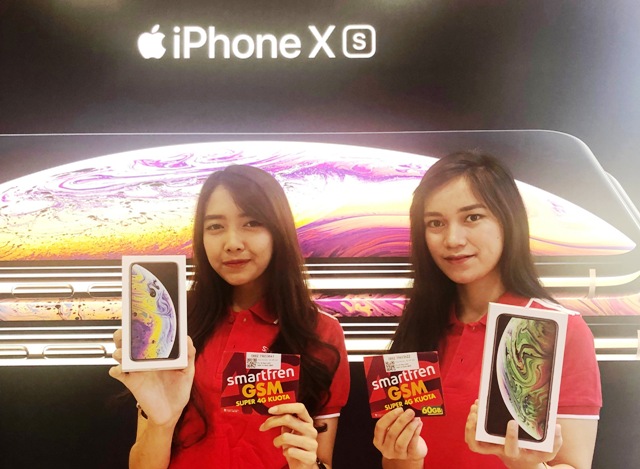 Smartfren Resmi Tawarkan Smartphone Premium, iPhone XS, iPhone XS Max, dan iPhone XR