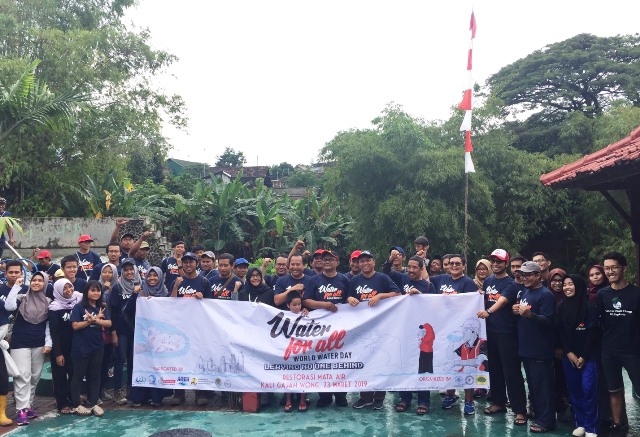 Hari Air Se Dunia 2019 Oleh HMTG UGM Di Tandai Dengan Restorasi Mata Air Di Sepanjang Sungai Gajah Wong 
