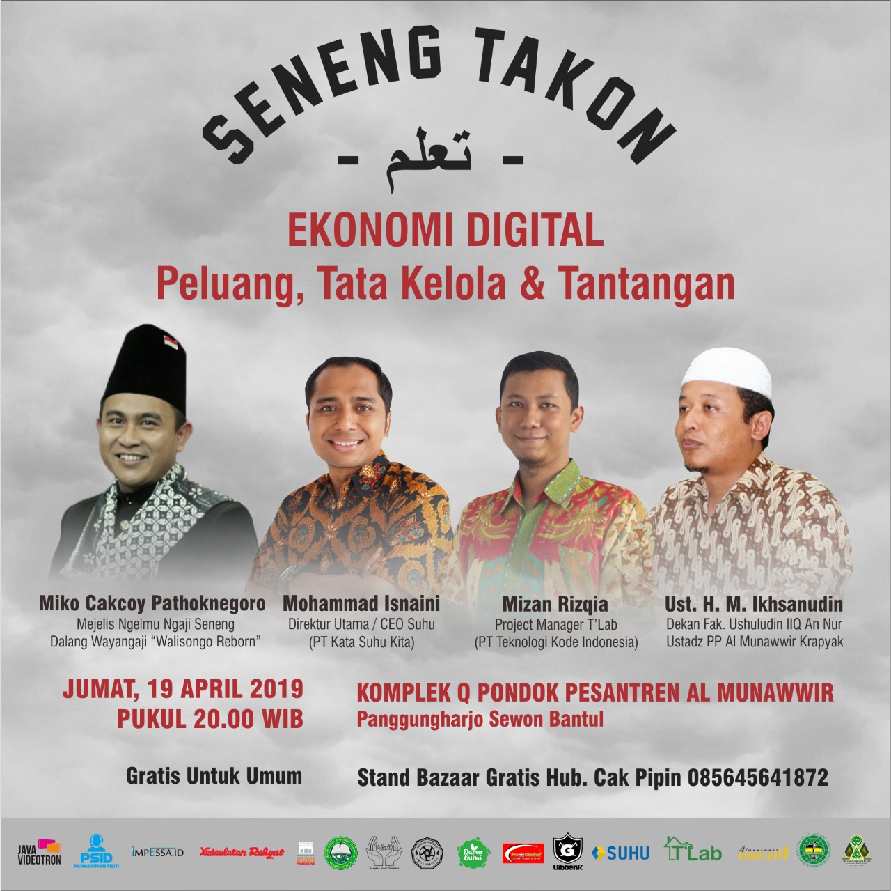 KH. M. Ikhsanuddin, M. Si.: Santri Harus Paham Ekonomi Digital