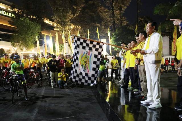 Cuaca Berawan Pagi Itu, Mendukung Suksesnya Tour De Ambarrukmo 2019