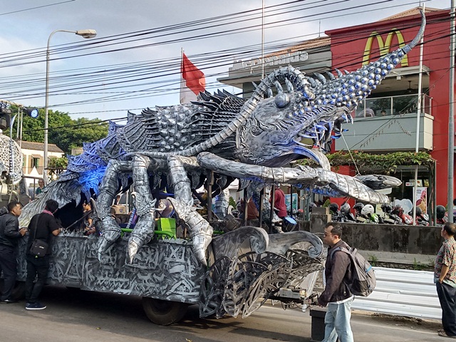 Pawai Budaya Wayang Kapi-Kapi, Unik, Penuh Kreativitas