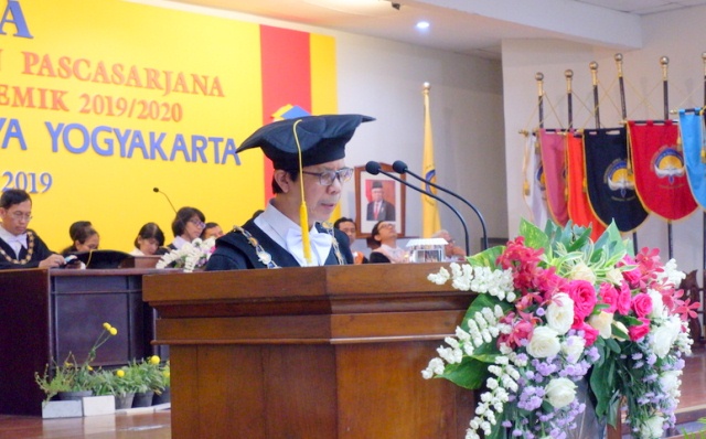 Wisuda Universitas Atma Jaya Yogyakarta, Saatnya Generasi Muda Berperan Mencerdaskan Bangsa