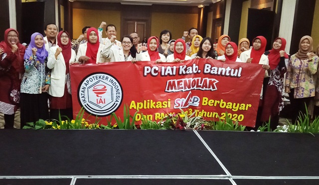 Ikatan Apoteker Indonesia Cabang Kabupaten Bantul Menolak PMK Nomor 3 Tahun 2020 