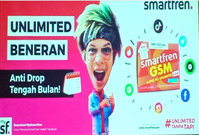 Smartfren Kukuhkan Diri Sebagai Raja Paket Internet Unlimited