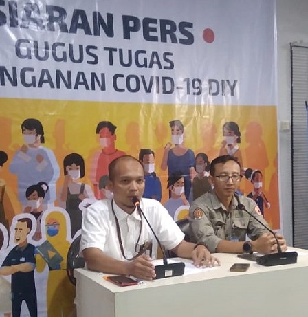 Siaran Pers Gugus Tugas Penanganan dan Pencegahan Covid-19 Daerah Istimewa Yogyakarta, Rabu, 1 April 2020.