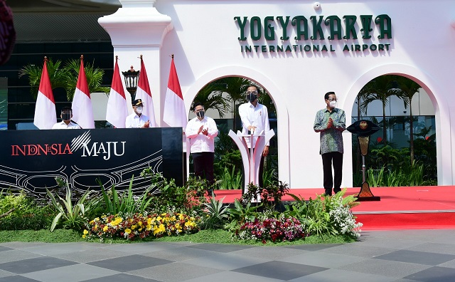 Presiden Joko Widodo Resmikan Yogyakarta International Airport, Pengoperasian AirNav dan Sistem Peringatan Dini Tsunami