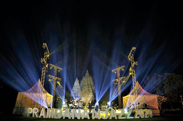 Prambanan Jazz Virtual Festival 2020, Konser Live Streaming Durasi Terpanjang Di Candi Prambanan