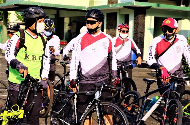 General Manager Dari 30 Hotel Di Daerah Istimewa Yogyakarta Ikuti Gowes Heritage Jelang Rakerda III