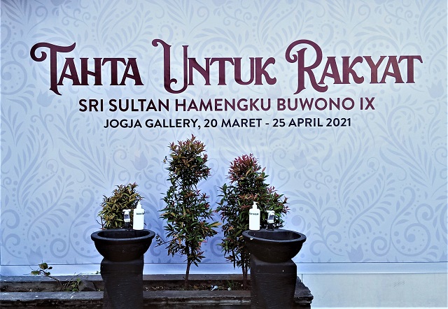 Pameran Seni Lukis, Tahta Untuk Rakyat Sultan HB IX, Di Jogja Gallery Alun-Alun Utara, Yogyakarta, 20 Maret Sampai 25 April 2021