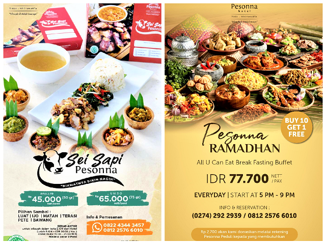 Srawung Ramadhan dan Pesonna Ramadhan Digelar Pesonna Hotel Malioboro dan Pesonna Hotel Tugu Yogyakarta