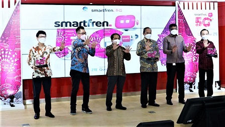 Kominfo Bersama Smartfren Gelar Uji Coba Teknologi 5G Tahap Kedua