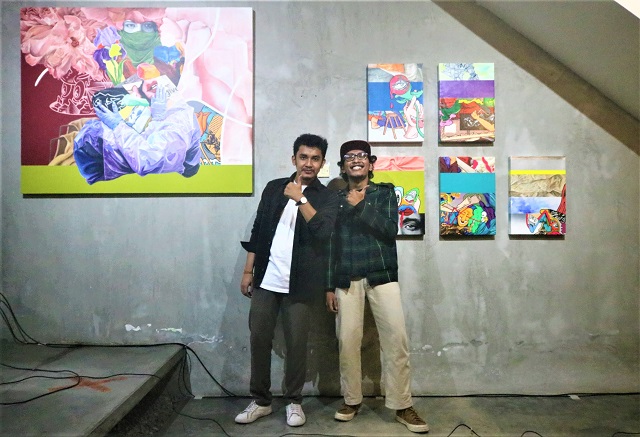 Duo Art Exhibition Antino Restu Aji dan Raka Adityatama, di Poison Smoothie Bar and Art Space Yogyakarta, 11-26 September 2021