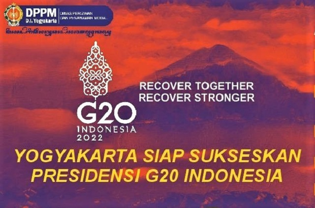 Yogyakarta Siap Sukseskan Presidensi G20 Indonesia