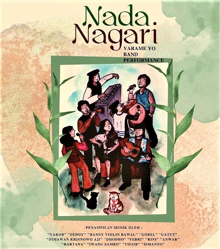 Konser Kebun Nada Nagari, Yakob Varame Luncurkan lagu Gondo Jemek, Mengenang Jemek Supardi.