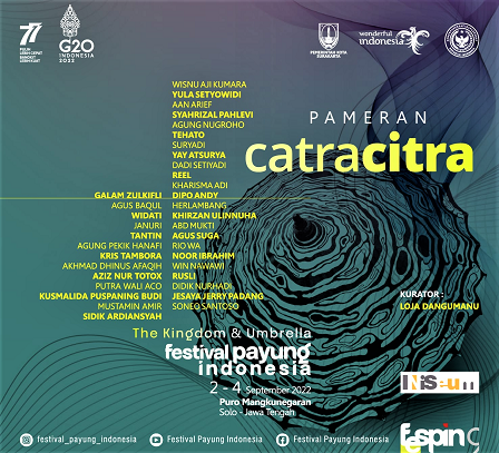 CatraCitra, Festival Payung Indonesia di Puro Mangkunegaran Solo, 2-4 September 2022