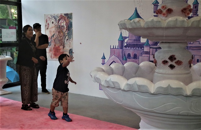 Lara Marino dari Swiss dan Hendra Priyadhani dari Indonesia Gelar Karya di Warehouseart Project Ke-1 The Ratan Yogyakarta