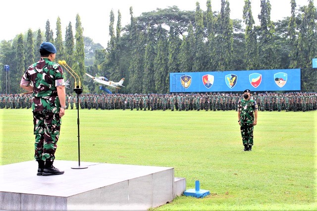 Danlanud Adisutjipto Pimpin Apel Luar Biasa Tahun Baru 2023