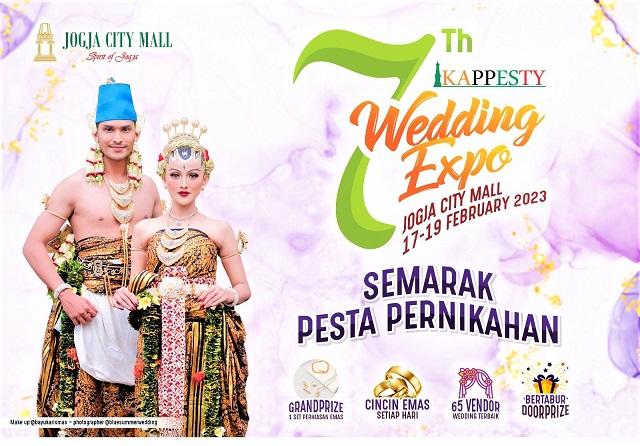 IKAPPESTY Wedding Expo Ke-7 di Jogja City Mall, 17-19 Februari 2023