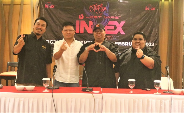 Indonesia Vape Expo -INVEX di JEC Yogyakarta, 18-19 Februari 2023