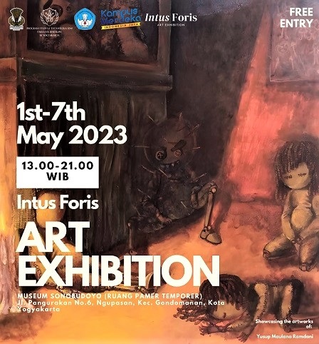 Pameran Seni Visual INTUS FORIS Di Ruang Pamer Museum Sonobudoyo Yogyakarta, 1-7 Mei 2023