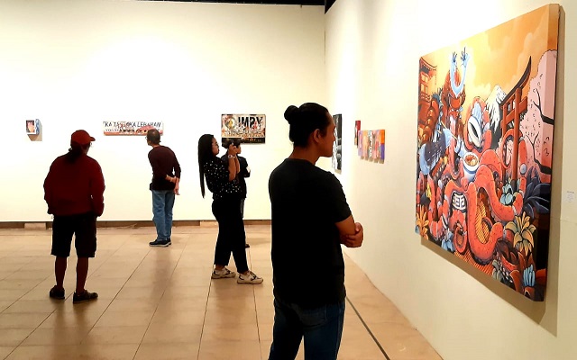 Mahasiswa TKS ISI Yogyakarta Gelar Pameran Le-La-Kon Di Pendapa Art Space Ringroad Selatan Bantul