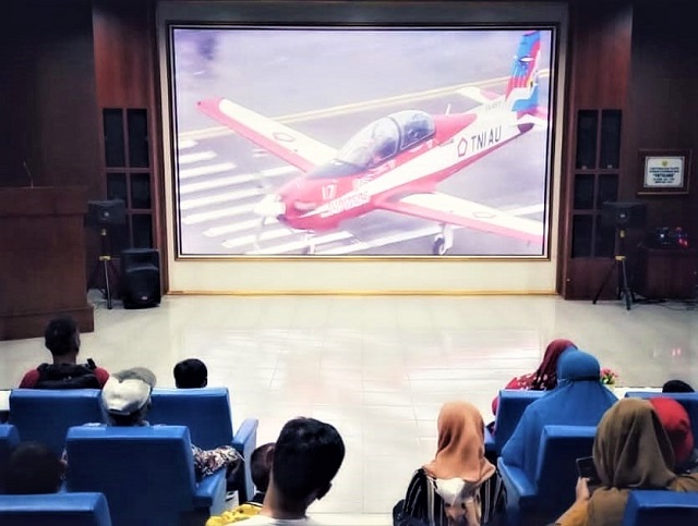 Peringati Hari Anak Nasional, Pengunjung Diajak Nonton Film di Mini Teater Muspusdirla