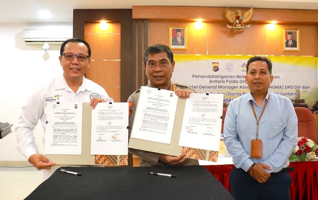 Nota Kesepahaman IHGMA DPD DIY dengan Polda Daerah Istimewa Yogyakarta