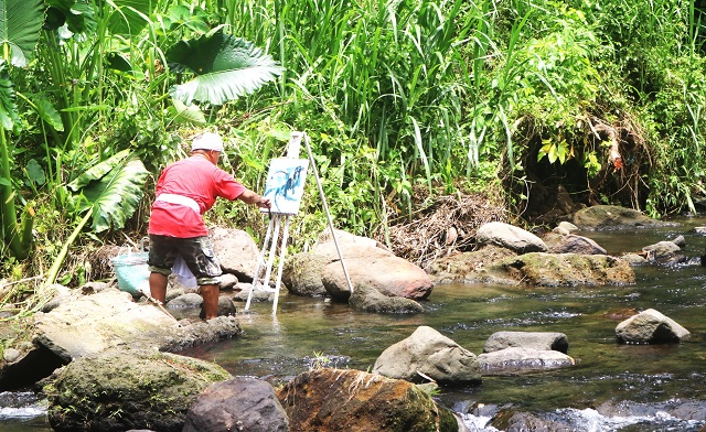 GARRYA BIANTI Yogyakarta Gandeng 10 Pelukis, Gelar Canvas Crescendo Live Painting