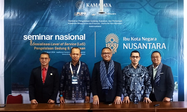 KAMAJAYA-OIKN Gelar Seminar Nasional Sosialisasi Level of Service Pengelolaan Gedung, Kawasan dan Perkotaan IKN