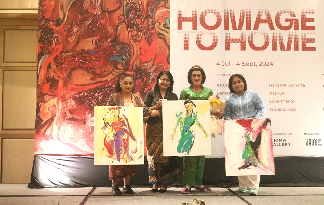 Rayakan Ulang Tahun ke-7, GRAMM HOTEL by Ambarrukmo, Gelar Pameran Lukisan Meriahkan Lebaran Seni Di Yogyakarta