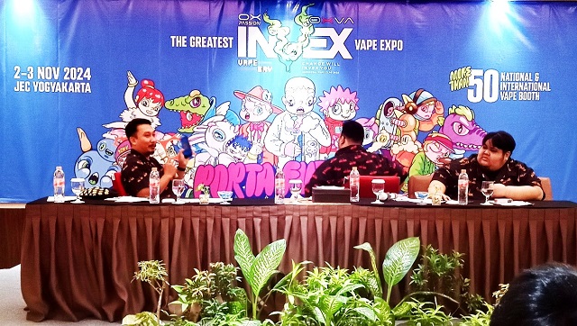 INVEX, Indonesia Vape Expo 2024, Di Gedung JEC Yogyakarta, Sabtu-Minggu, 2-3 November 2024