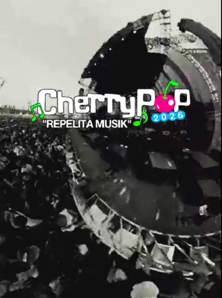 CHERRYPOP Festival 2026, REPELITA MUSIK, Umumkan Deretan LINEUP FASE 1 Dan COMMISSION ARTIST Untuk 2026