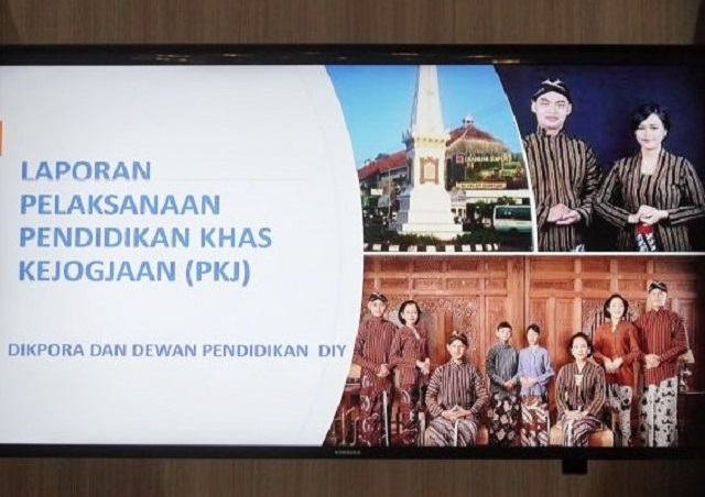 Pendidikan Khas Kejogjaan Segera Berlaku Di Seluruh Sekolah Se-Daerah Istimewa Yogyakarta