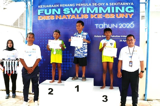 FUN SWIMMING UNY 2026: 635 Atlet Ramaikan Wates, Sinergi Olahraga, Edukasi, dan SDGs