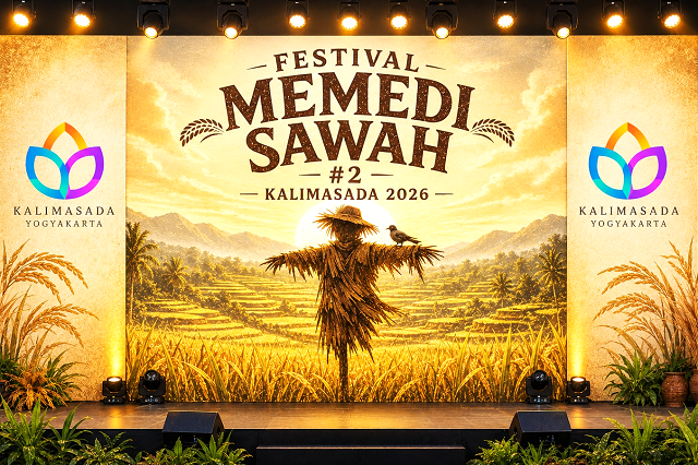 Yayasan KALIMASADA Sleman Gelar Festival MEMEDI SAWAH Ke-2, Di Pakembinangun, Pakem, Sleman, Yogyakarta, 1-30 Juni 2026